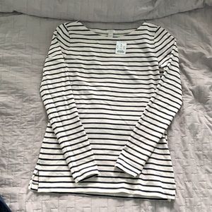J. Crew Women’s Striped Boatneck T-Shirt
